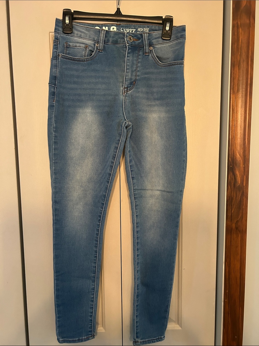 Women’s Light Blue Slim Jeans - Picture 4 of 5